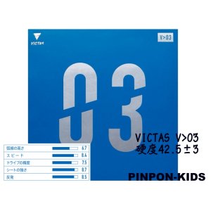 画像: VICTAS V>03 [裏ソフト・テンション]